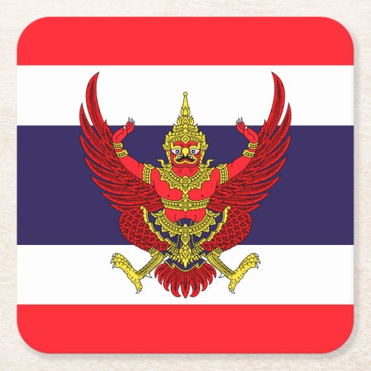 Dessous-de-verre Carré En Papier Thaïlande (Devant)