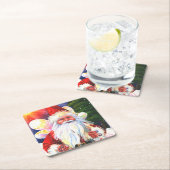 Dessous-de-verre Carré En Papier The Santa Fairy (En situation)
