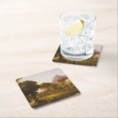 Dessous-de-verre Carré En Papier Thomas Cole Dream d'Arcadia (En situation)