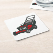 Dessous-de-verre Carré En Papier tondeuse (Incliné)