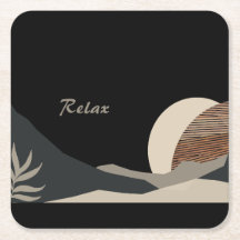 Tons de Terre Minimalistes Bohème "Relax" 
