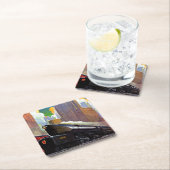 Dessous-de-verre Carré En Papier Train de Pennsylvanie par Unknown (En situation)