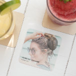 Dessous-de-verre Carré En Papier Trente Balloirs | Photo fête du 30e anniversaire<br><div class="desc">Fêtez le jalon de 30 en style! Nos dessous de verre en papier "Embrace the 30th Chapter" sont plus que de simples faveurs de fête, ils sont une déclaration de votre vie élégante. Avec une typographie chic et une ficelle fantaisiste "trente" sur un arrière - plan photo, faites de votre...</div>