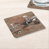Dessous-de-verre Carré En Papier Trois Générations De Rovers Mars. (Incliné)