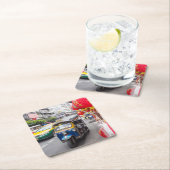 Dessous-de-verre Carré En Papier Tuk tuk, Bangkok (En situation)