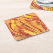 Dessous-de-verre Carré En Papier Tulip Power I (Incliné)