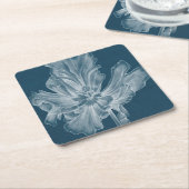 Dessous-de-verre Carré En Papier Tulipe monochrome II (Incliné)