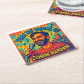 Dessous-de-verre Carré En Papier Turn the Volume up  (Incliné)