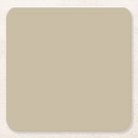 Dessous-de-verre Carré En Papier un homme en costume et cravate debout devant un mu<br><div class="desc">6 Sous-verres en Papier Carrés Personnalisés pour Chaque Événement.</div>