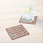 Dessous-de-verre Carré En Papier Underlägg — Bonad (En situation)