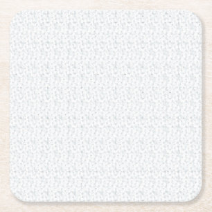 Dessous-de-verre Carré En Papier Une surface complètement blanche et sans caractéri