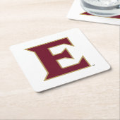 Dessous-de-verre Carré En Papier Université Elon E (Incliné)