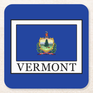 Dessous-de-verre Carré En Papier Vermont