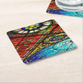 Dessous-de-verre Carré En Papier Verre tendu (Incliné)