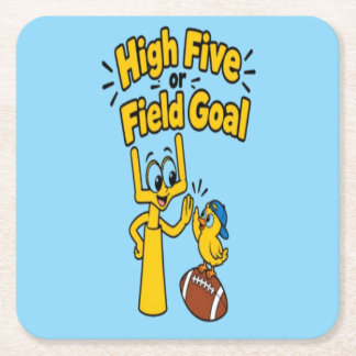 Dessous-de-verre Carré En Papier Vêtements pour enfants de dessin animé High Five o