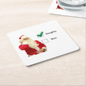 Dessous-de-verre Carré En Papier Vilain ou Nice (Incliné)