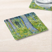 Dessous-de-verre Carré En Papier Vincent van Gogh - Sous-croissance à deux chiffres (Incliné)