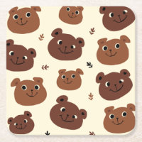 Visage drôle d'ours