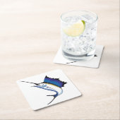 Dessous-de-verre Carré En Papier Voile (En situation)