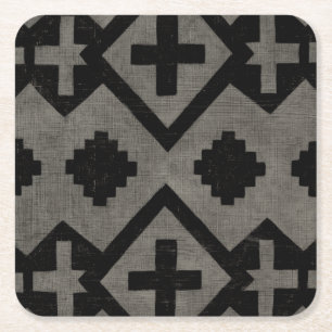 Dessous-de-verre Carré En Papier Voyage de minuit I