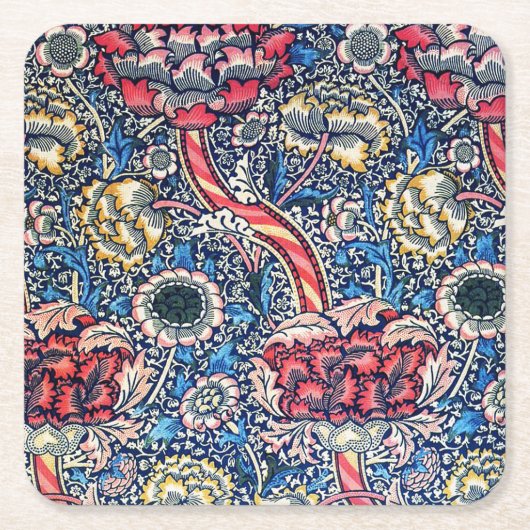 Dessous-de-verre Carré En Papier Wandle, William Morris (Devant)