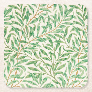 Dessous-de-verre Carré En Papier Willow Bough William Morris Motif