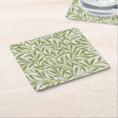 Dessous-de-verre Carré En Papier Willow Motif, William Morris (Incliné)