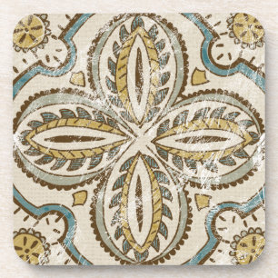 Dessous-de-verre Carré Non-Embelli III de batik