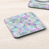 dessous de verre carré pastel (Côté gauche)