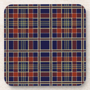 dessous de verre carreau écossais