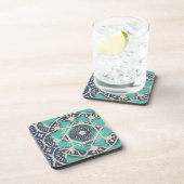 Dessous-de-verre Carrelage bleu Batik II (Côté Droit)