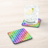 DESSOUS-DE-VERRE CARRELAGE COLORÉ CARRÉS (Côté Droit)
