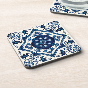 Dessous-de-verre Carrelage méditerranéen, Portugais, Azulejo, Majol