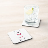 Dessous de verre Carrés Barry Bear (Côté Droit)