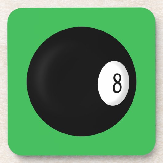 Dessous de verre carrés pour table de billard (Devant)
