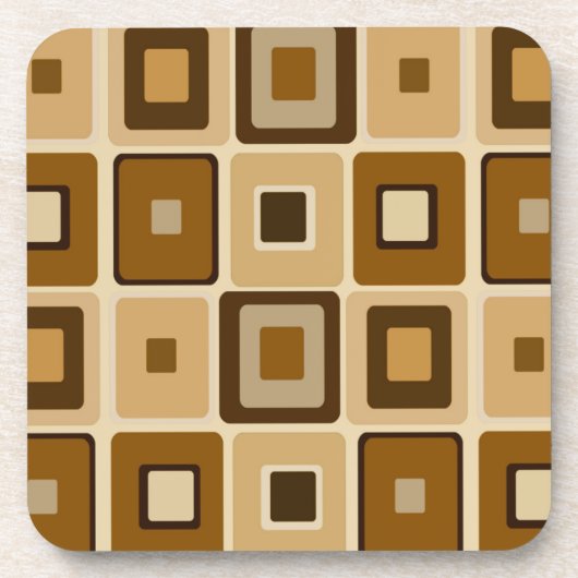 Dessous de verre Carrés rétros (Devant)