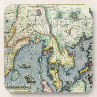 Carte antique asiatique du 17e siècle, Mercator /