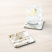 Dessous-de-verre Carte d'anniversaire pour un ami chrétien (Côté Droit)