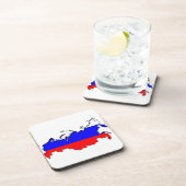 Dessous-de-verre Carte de la Russie (Côté Droit)