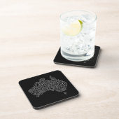 Dessous-de-verre Carte de l'argot australien (Côté Droit)