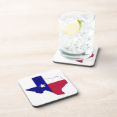 Dessous-de-verre Carte du drapeau du Texas (Côté Droit)