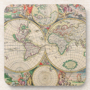 Dessous-de-verre Carte du monde antique