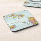 Dessous-de-verre Carte : Hawaï, 1905 (Côté gauche)