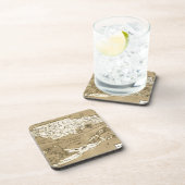 Dessous-de-verre CARTE : La JAMAÏQUE, 1767 (Côté Droit)