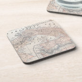 Dessous-de-verre CARTE : Le PANAMA, 1907 (Côté gauche)