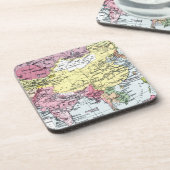 DESSOUS-DE-VERRE CARTE : L'EUROPE EN ASIE (Côté gauche)