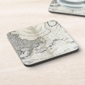 DESSOUS-DE-VERRE CARTE : NORTH PACIFIC (Côté gauche)