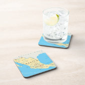 Dessous-de-verre Carte politique du Mexique (Côté Droit)