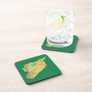 Dessous de verre Carte Syrie