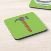 Dessous-de-verre Carton en marteau (Côté gauche)